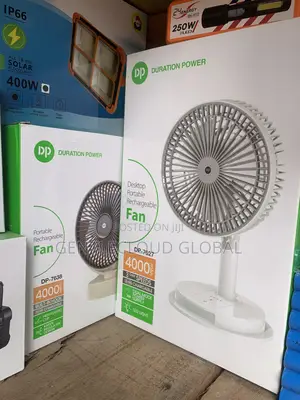 Desktop Portable Rechargeable Fan