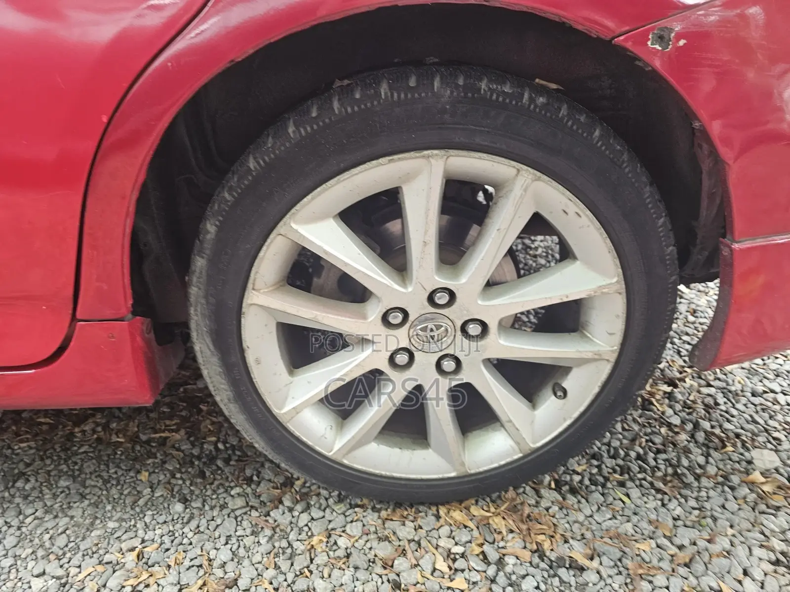 Toyota Matrix 2009 Red