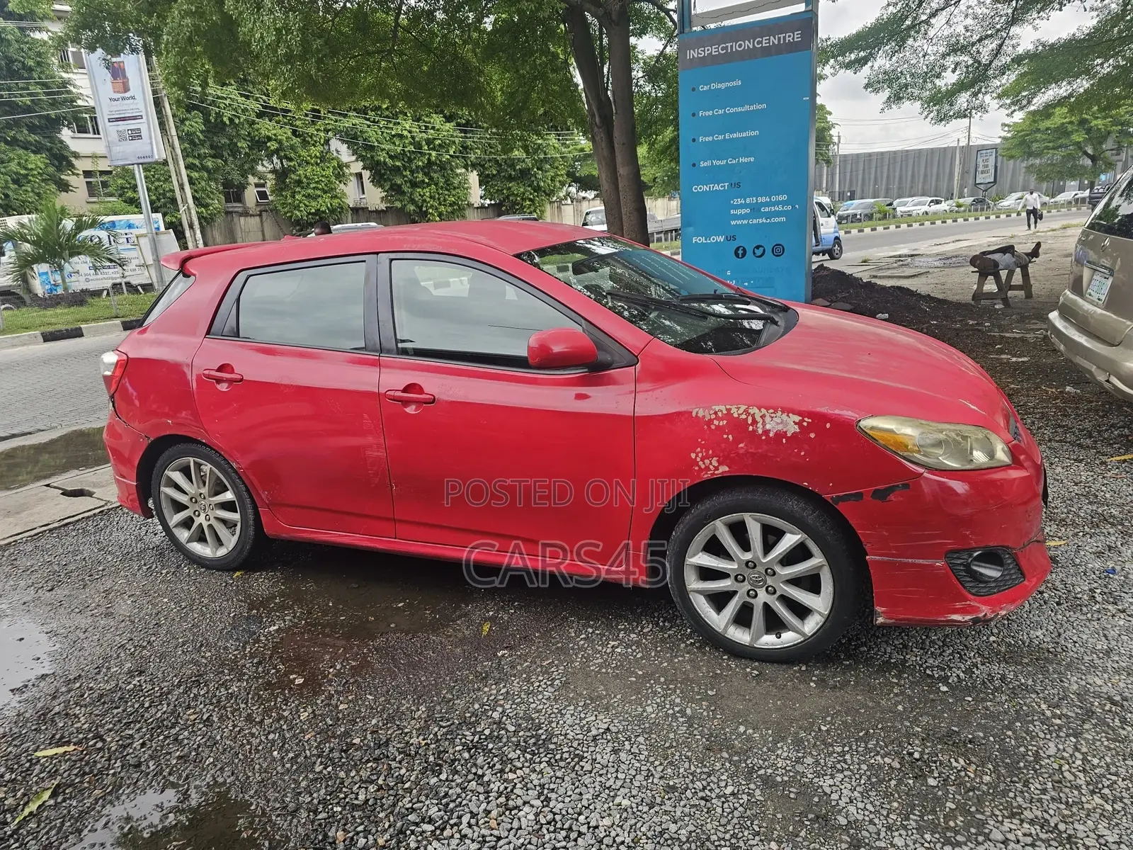 Toyota Matrix 2009 Red