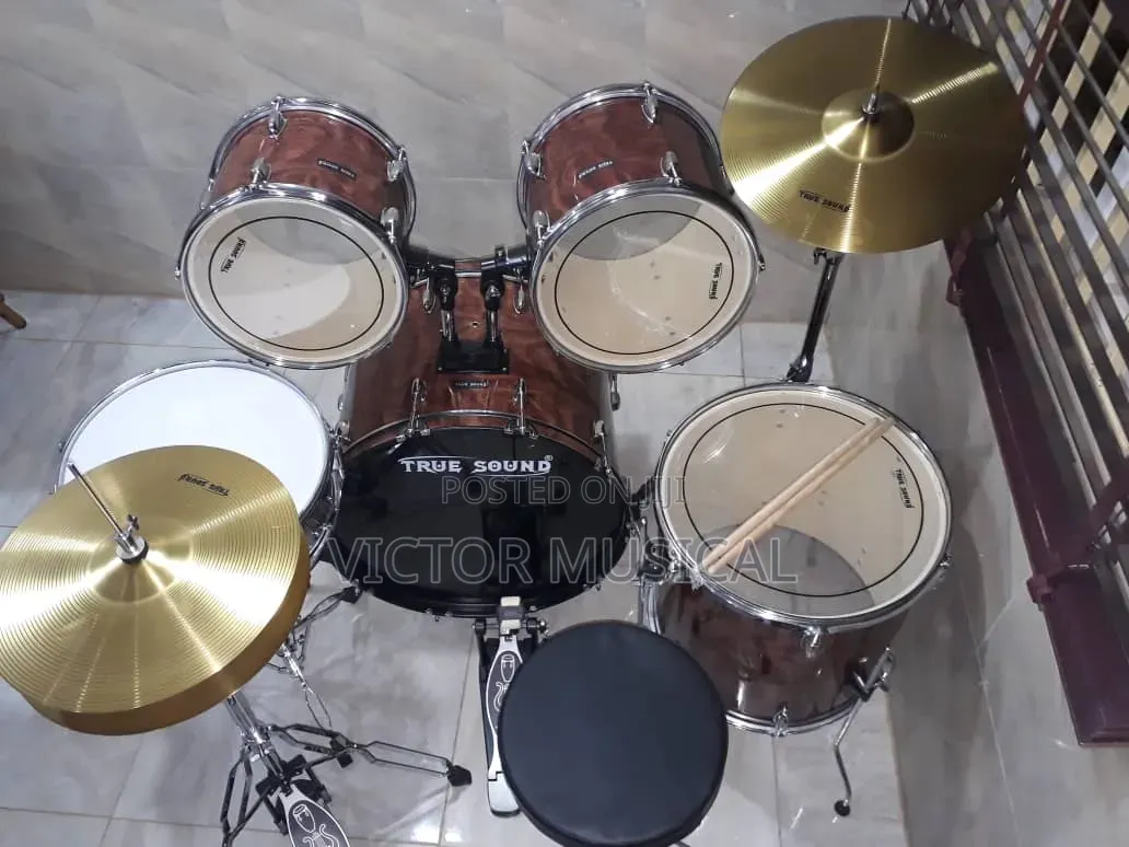 5pics Drum Set