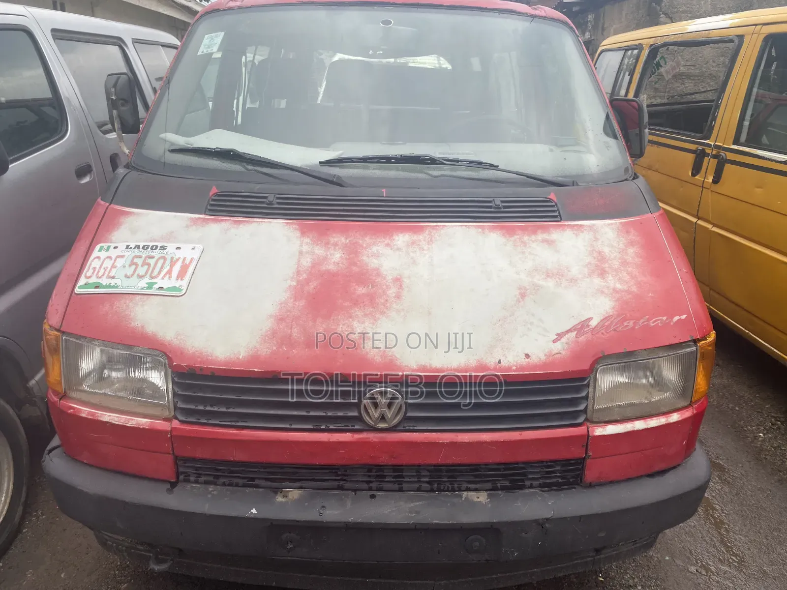 Volkswagen Transporter 1982 Red