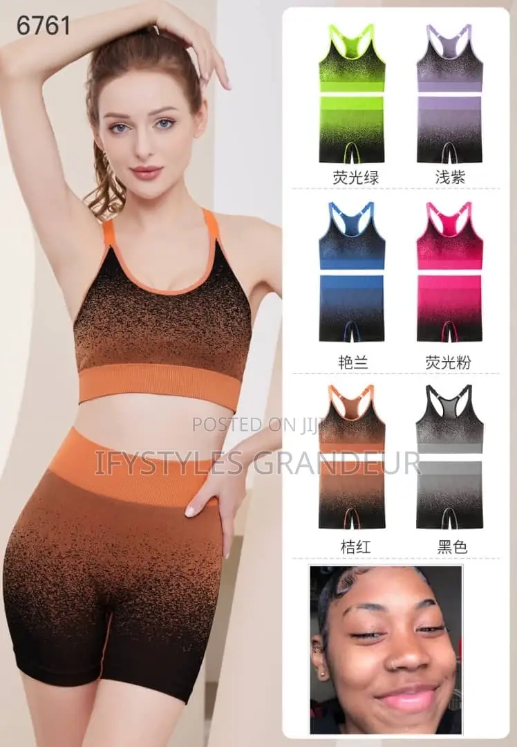 Crop Top Gym Wear