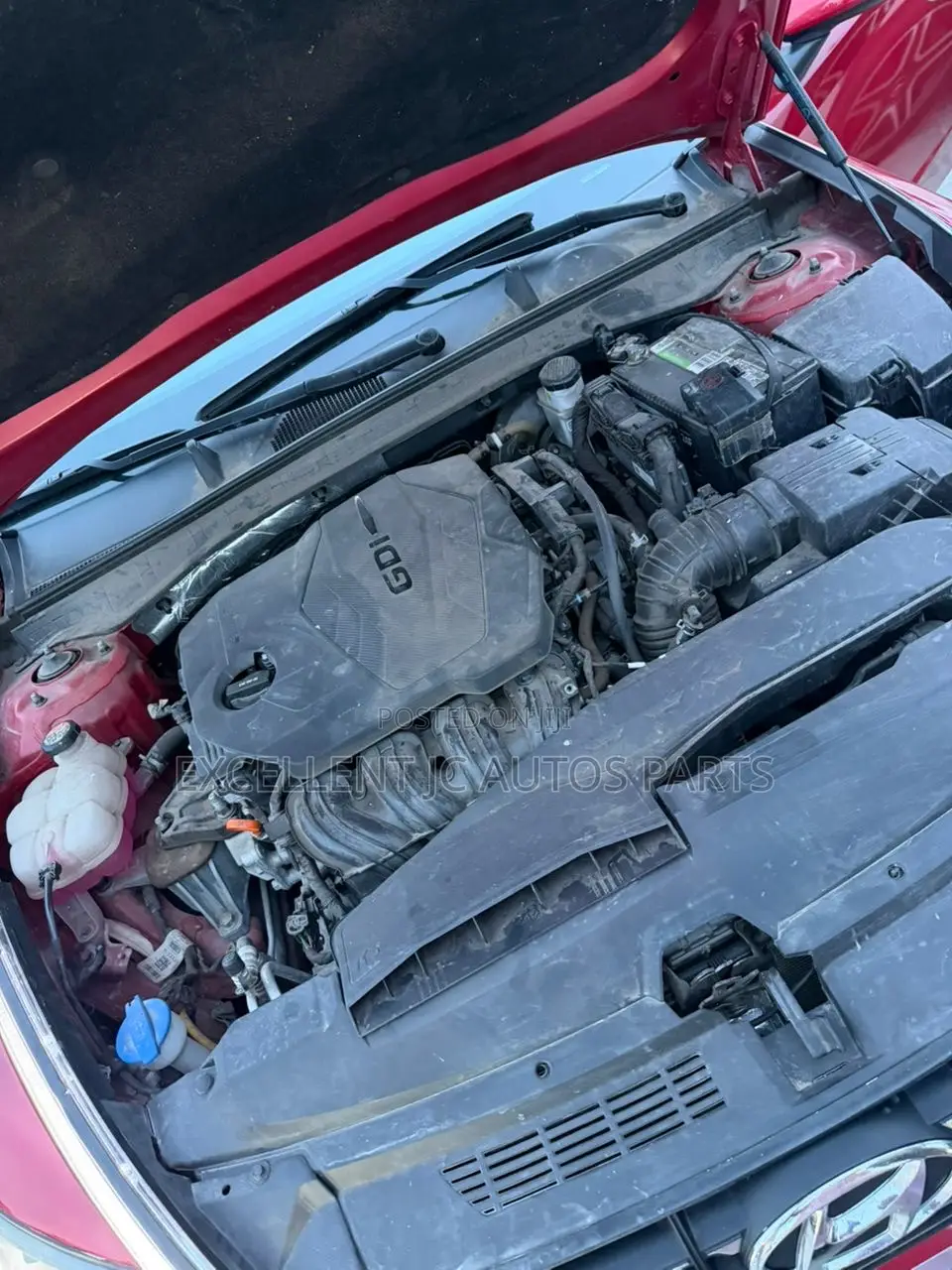Hyundai Sonata 2021 Red