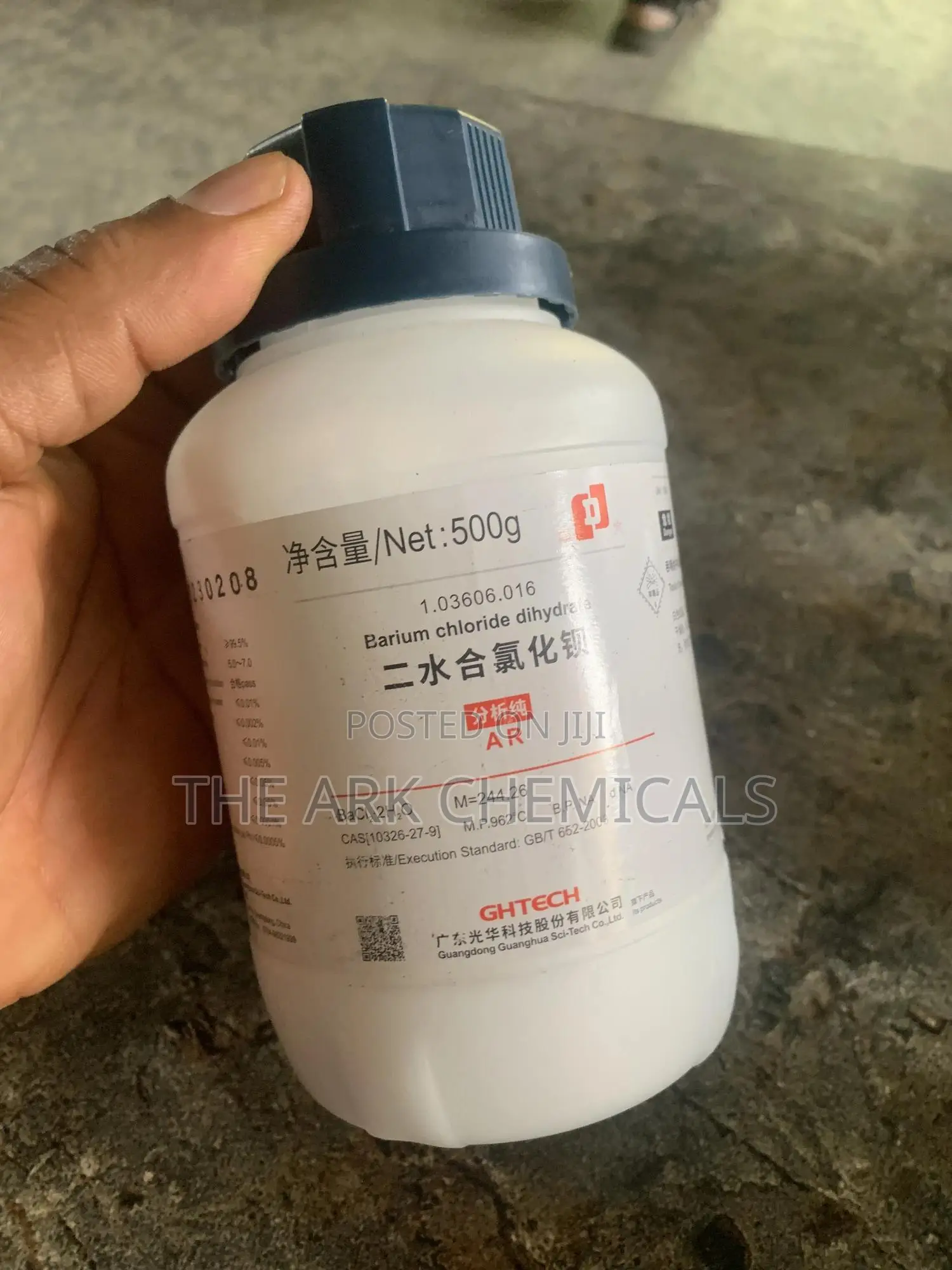 Barium Chloride Dihydrate Ar