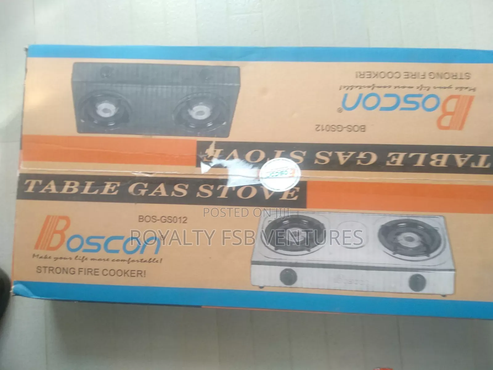 Double Burner Gas Cooker