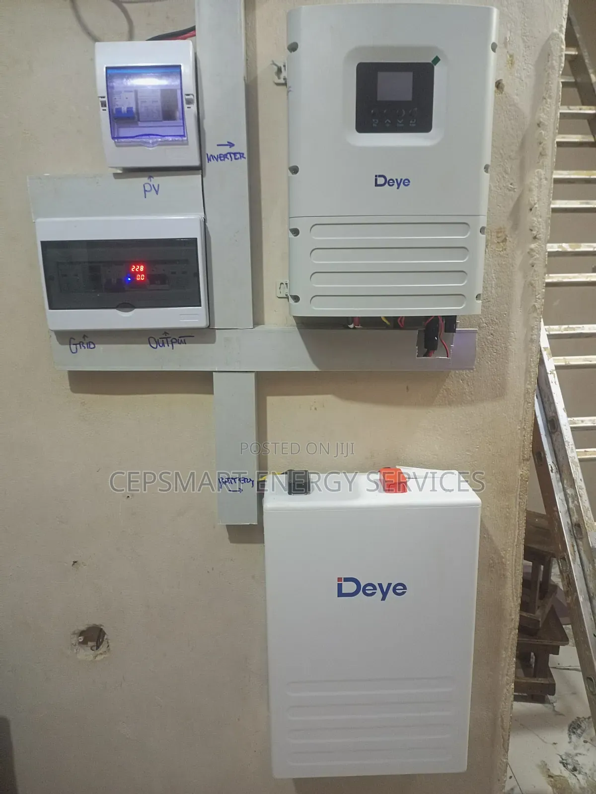 Solar 6kva/5kwh Deye System Setup