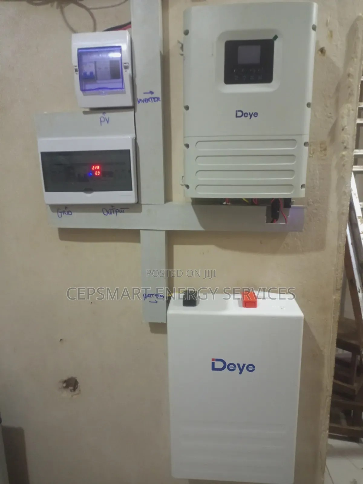 Solar 6kva/5kwh Deye System Setup