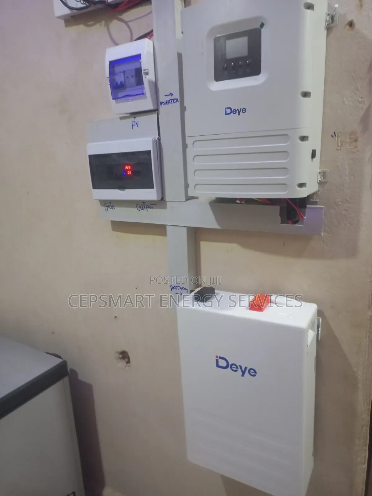Solar 6kva/5kwh Deye System Setup