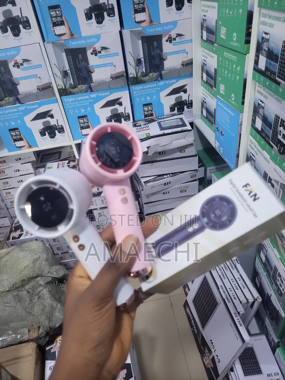 Digital Handheld Fan