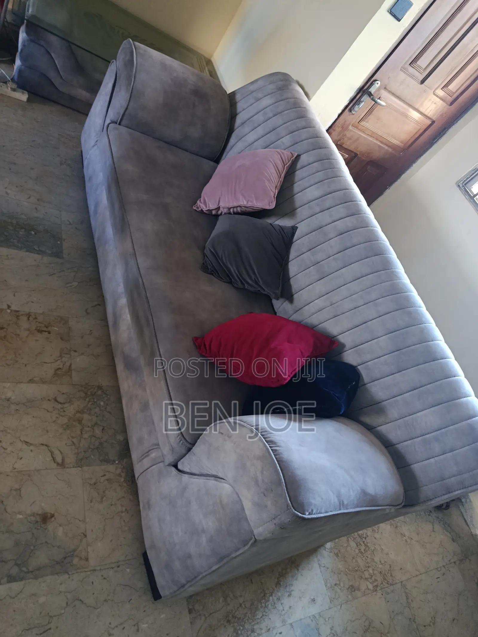 4 Seater Sofa Chairs With Side Stools