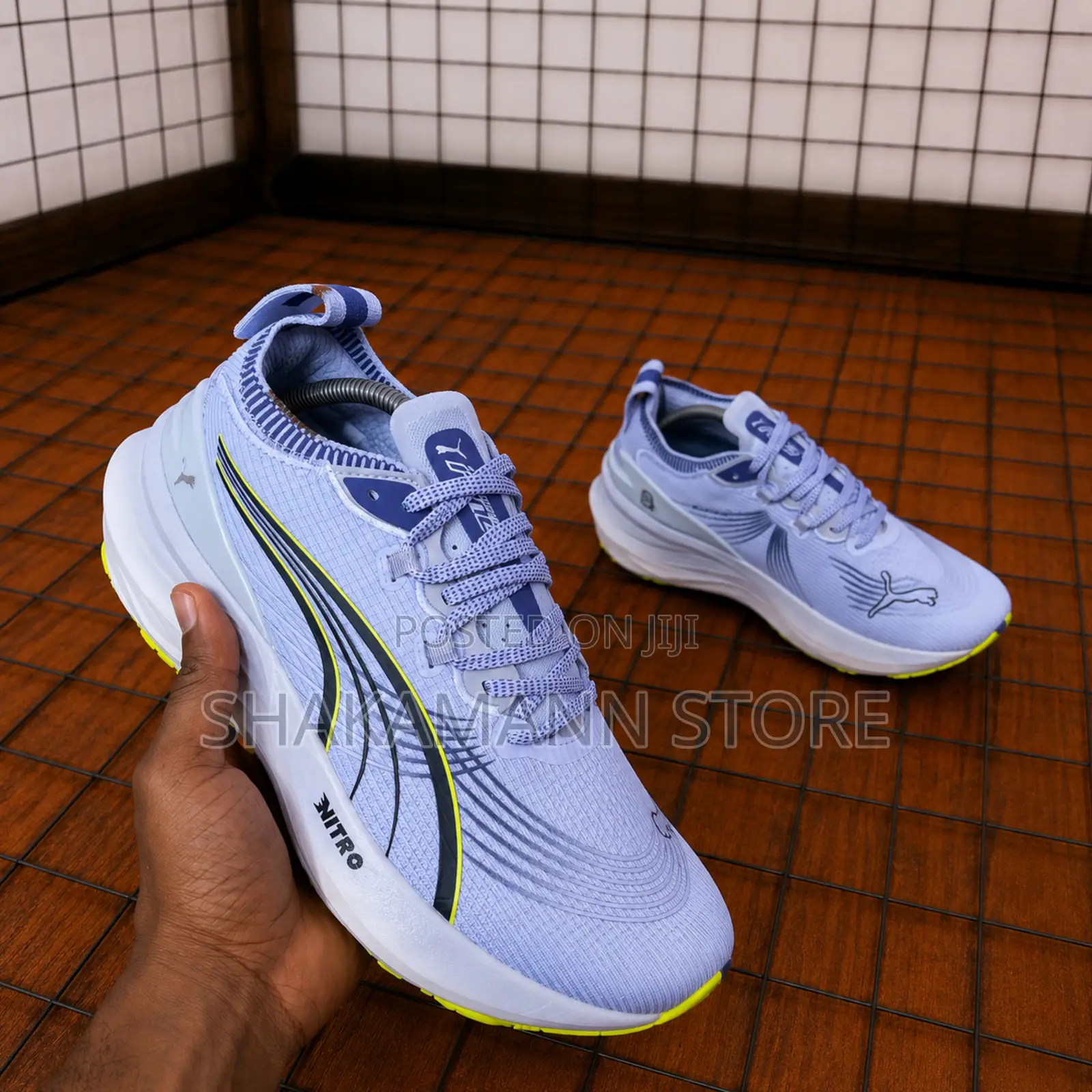 Original Puma Foreverrun Nitro 2 Cool Weather-Yellow Alert Puma