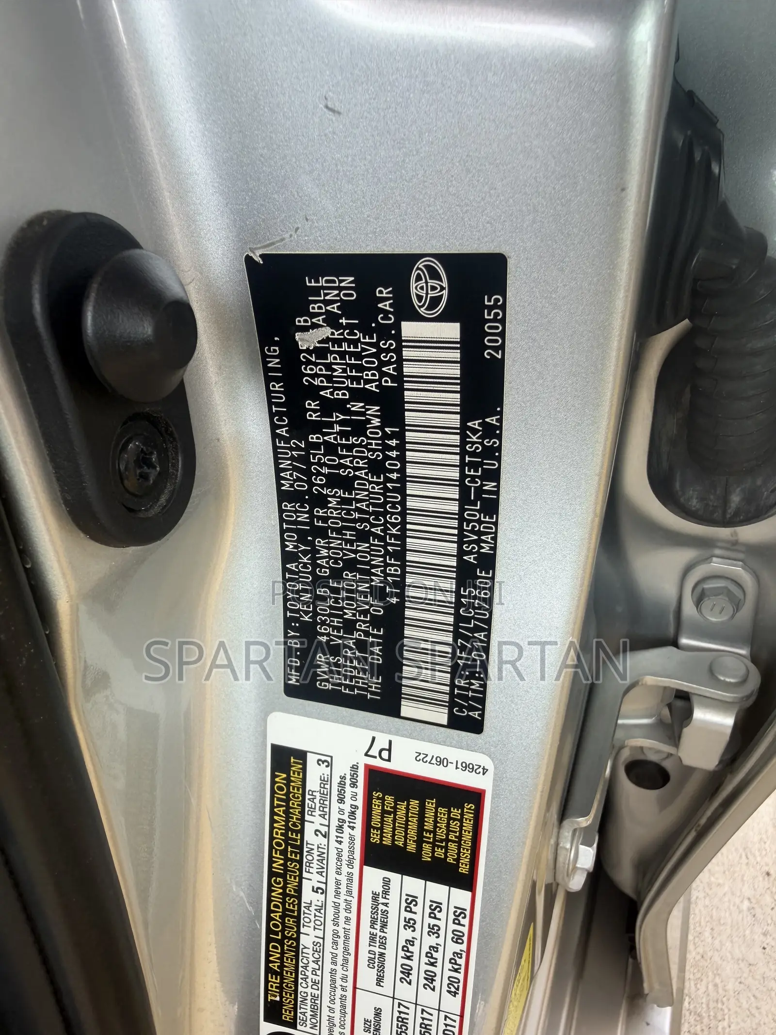 Toyota Camry 2013 Silver