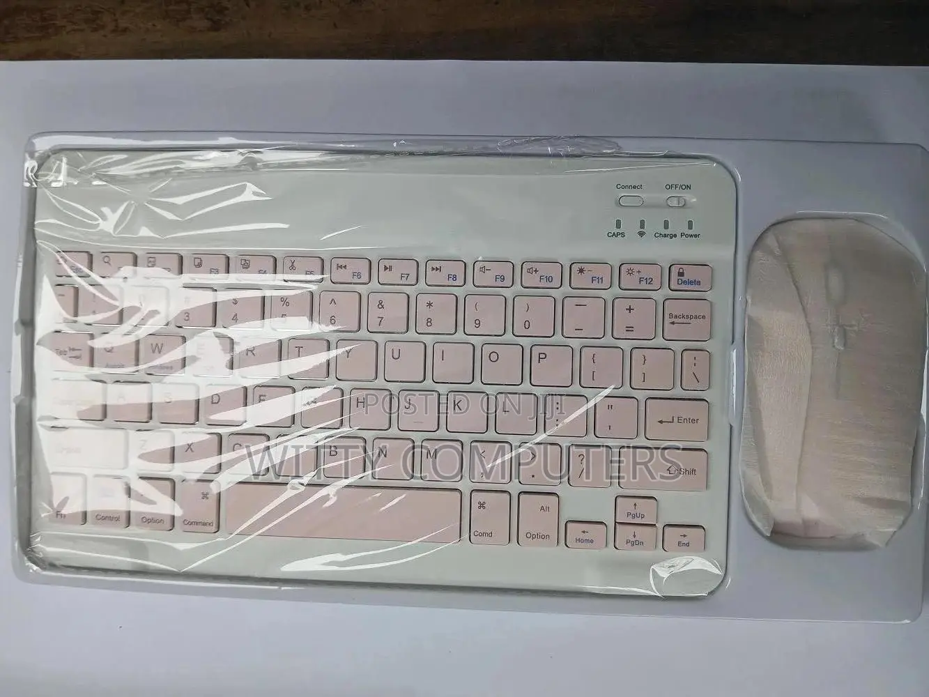 Wireless Keyboard and Mouse,Bluetooth Rechargeable Mini Small