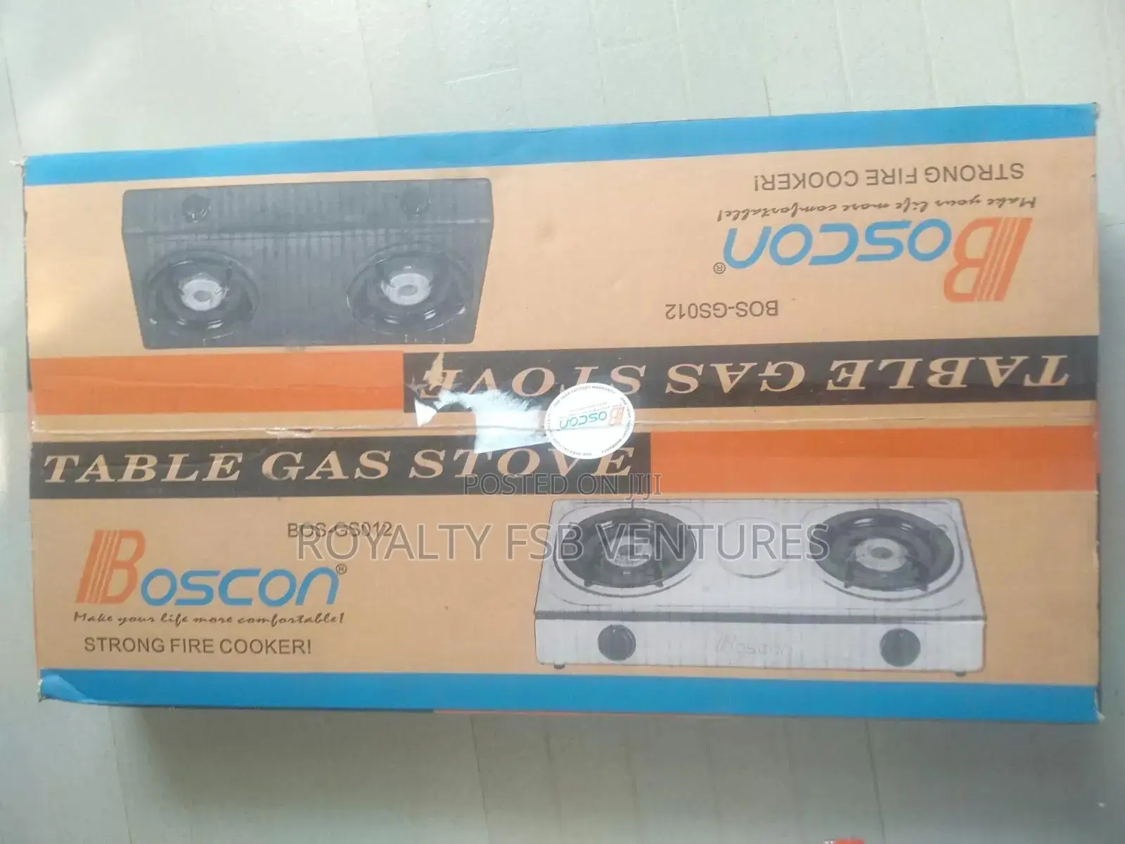 Double Burner Gas Cooker