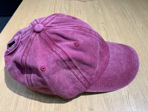 Washed Maroon Vintage Baseball Cap