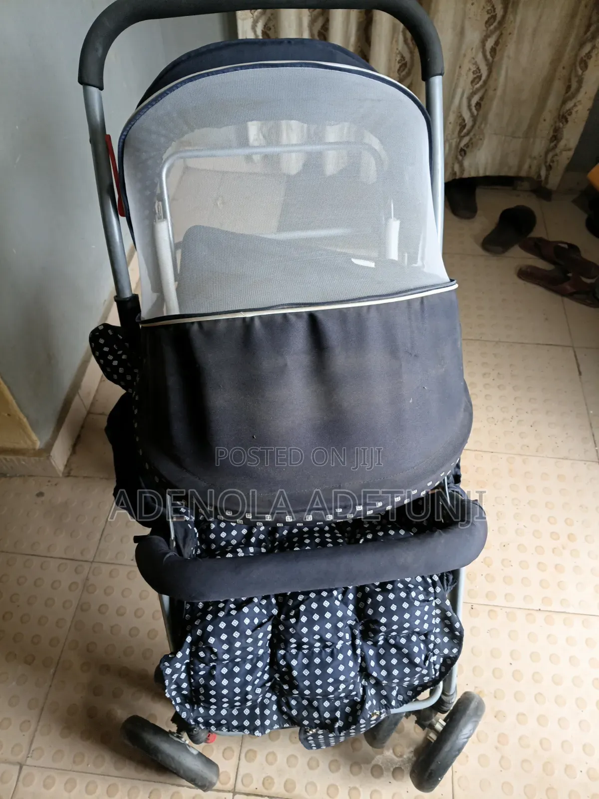 Bassinet Stroller With Baby Cushion