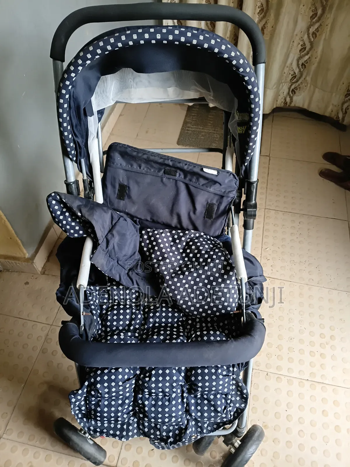 Bassinet Stroller With Baby Cushion