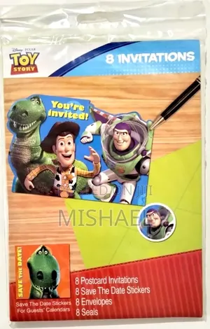 Toy Story Invitation Cards
