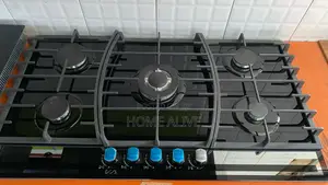 Gs 5 Burner Tempered Glass Gas Hob