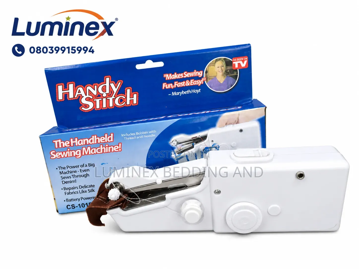 Handheld Sewing Machine And Big Sewing Kit Set