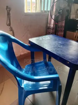 Plastic Chair and Table