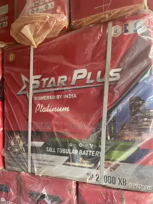 Star Plus 250ah Tubular Battery – Clean Reliable Power Backup