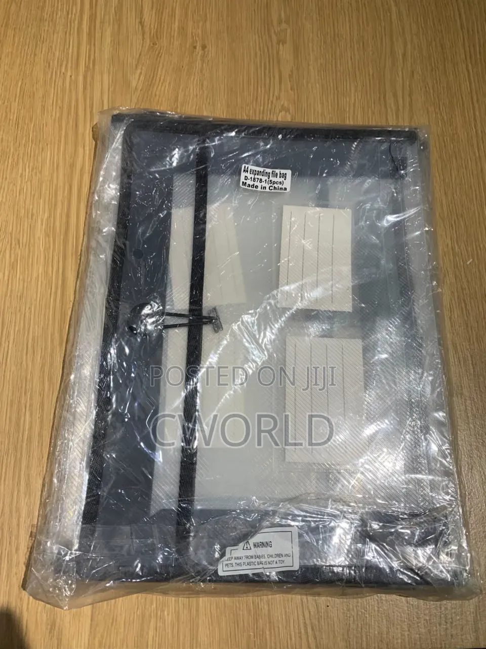 A4 Expanding File Bag - 5 PCS