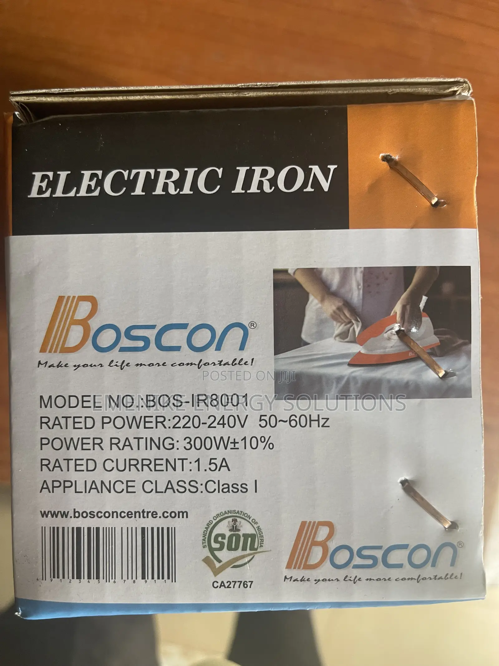 Ac/Dc Pressing Iron