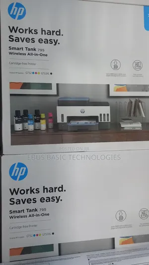 Hp Smart Tank 795 Wireless All-in-One Printer