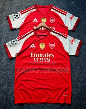 Arsenal, Barcelona, Newcastle and Ac Milan Latest Season Jerseys