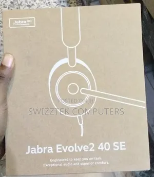 Jabra Evolve2 40 Se Wired Stereo Noise-Cancelling Headset