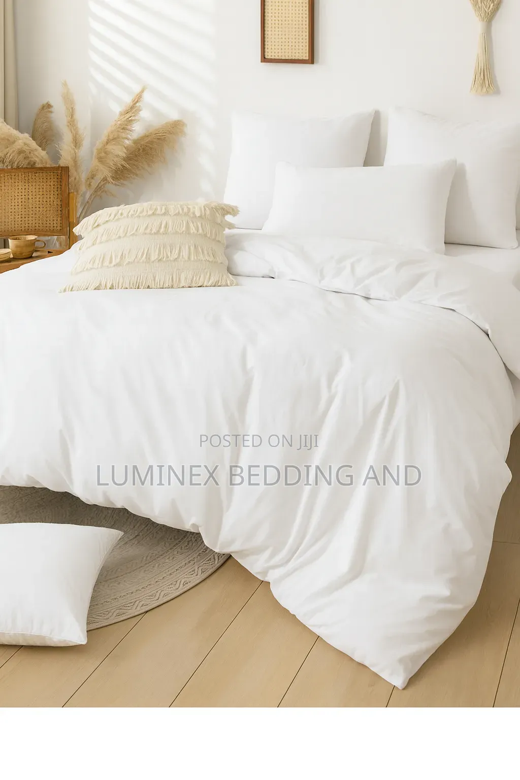 Lum Duvet Set 6x6 White