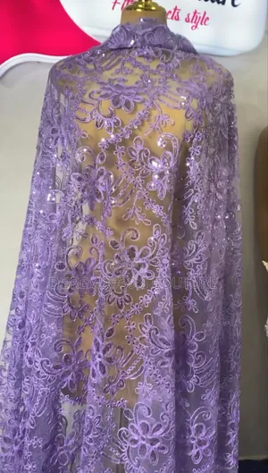 Lilac Sample Lace
Fabric