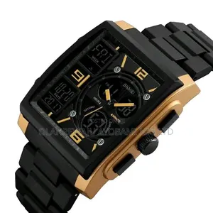 Skmei Dual Timer Men's Silicone Wristwatch