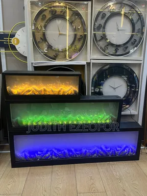 Multi Color Fire Place