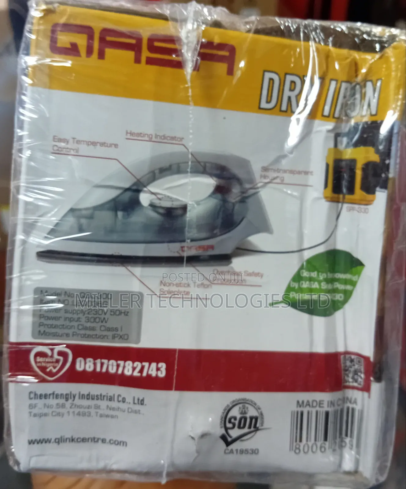 Qasa Solar Iron 300w