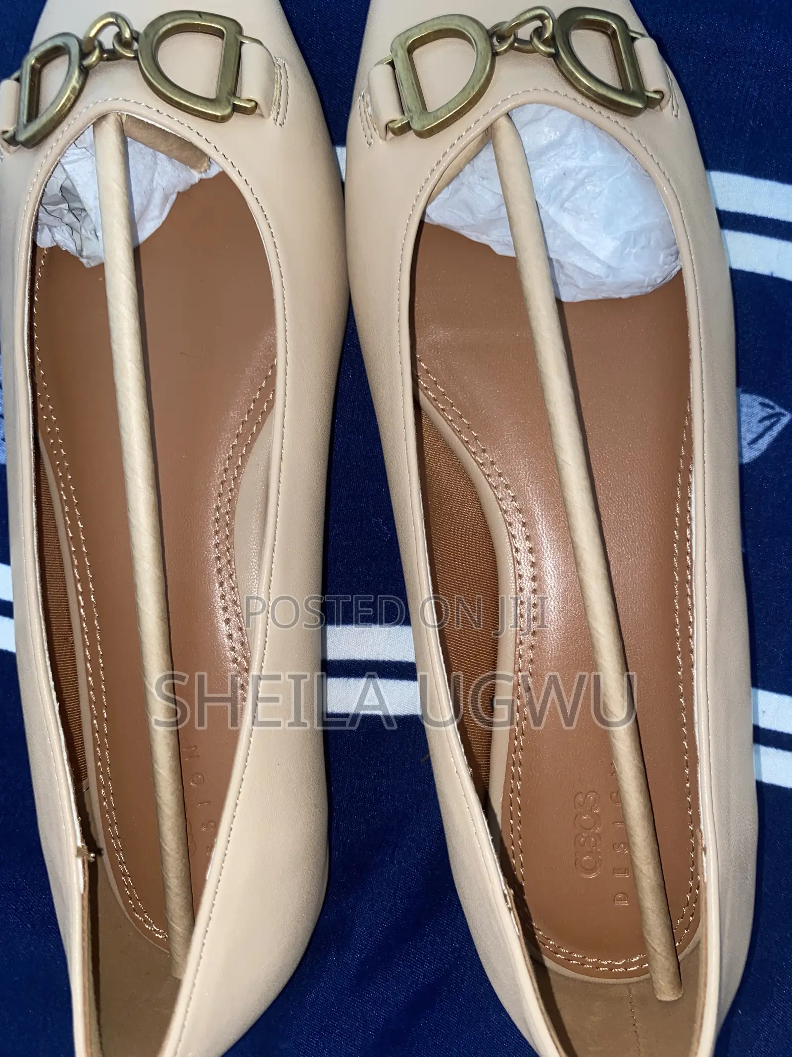 Square-Toe Ballet Flat