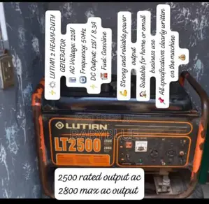 Used Lutian Lt2500 Generator