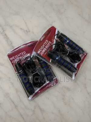 Weighted Skipping Rope 300g for Daily Workout and Body Conditioning