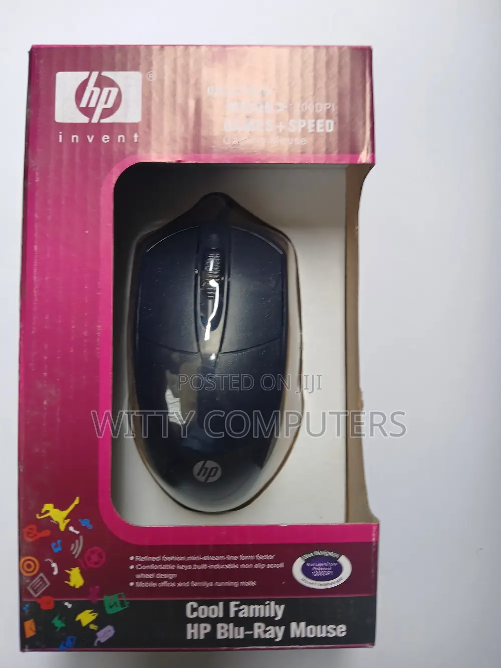 Usb 2.0 Wired Scroll Wheel Mouse Black Mice for Pc Laptop Notebook
