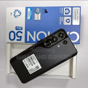 New Tecno Camon 50 Pro 256 GB Black