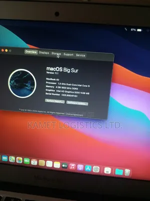 Laptop Apple MacBook 4GB Intel Core i5 SSD 256GB