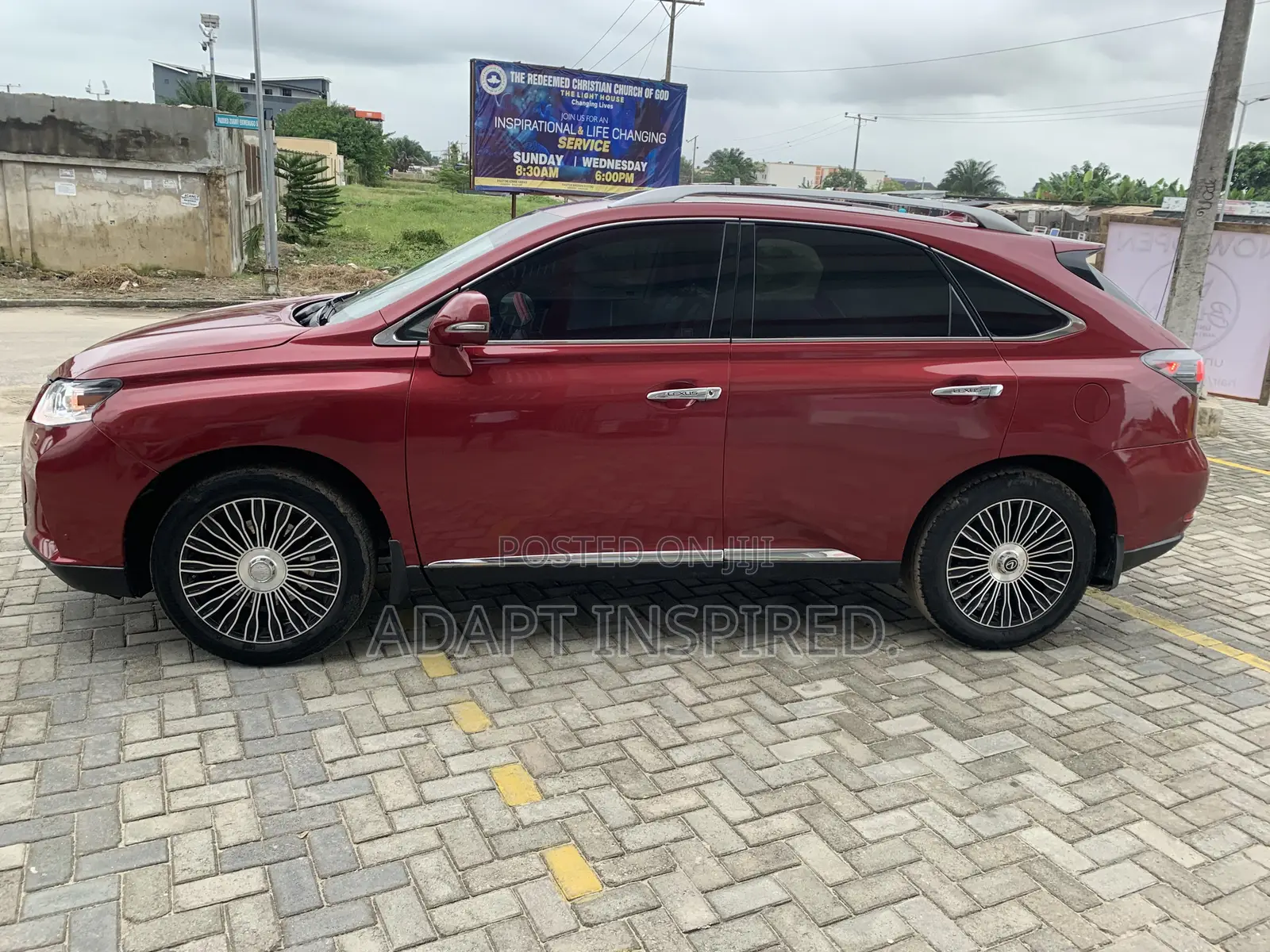 Lexus RX 2010 Red