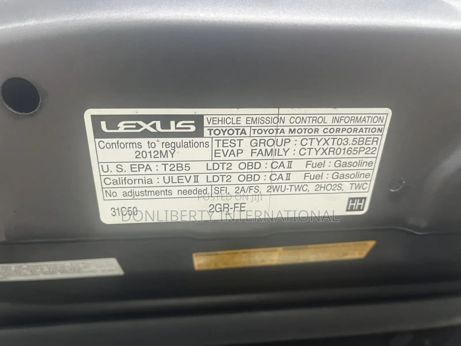 Lexus RX 2012 Gray