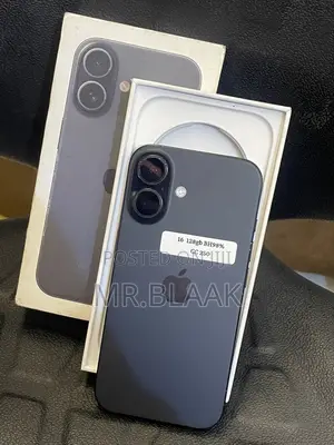 Apple iPhone 16 128 GB Black
