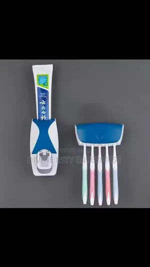 Automatic Toothbrush Dispenser and Holder Set