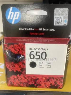 Hp 650 Black Ink