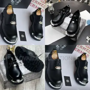 Balenciaga Metal-Toe Derby Shoes
