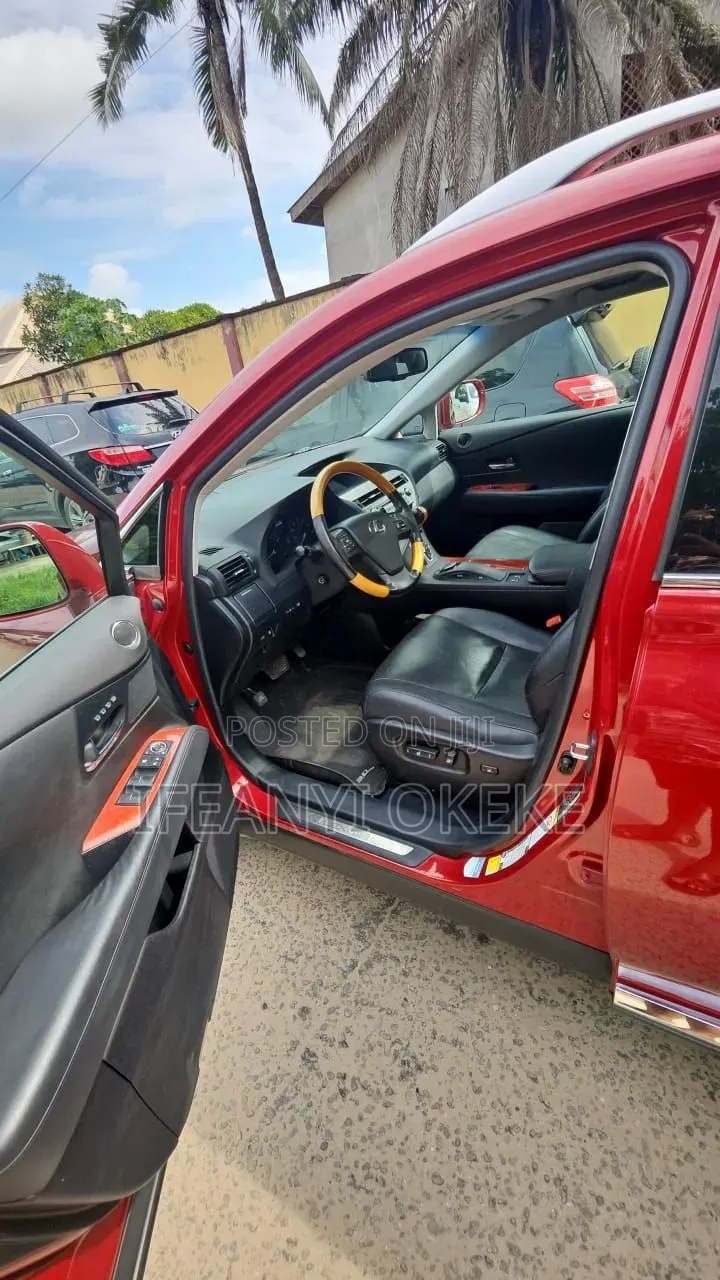 Lexus RX 2012 Red