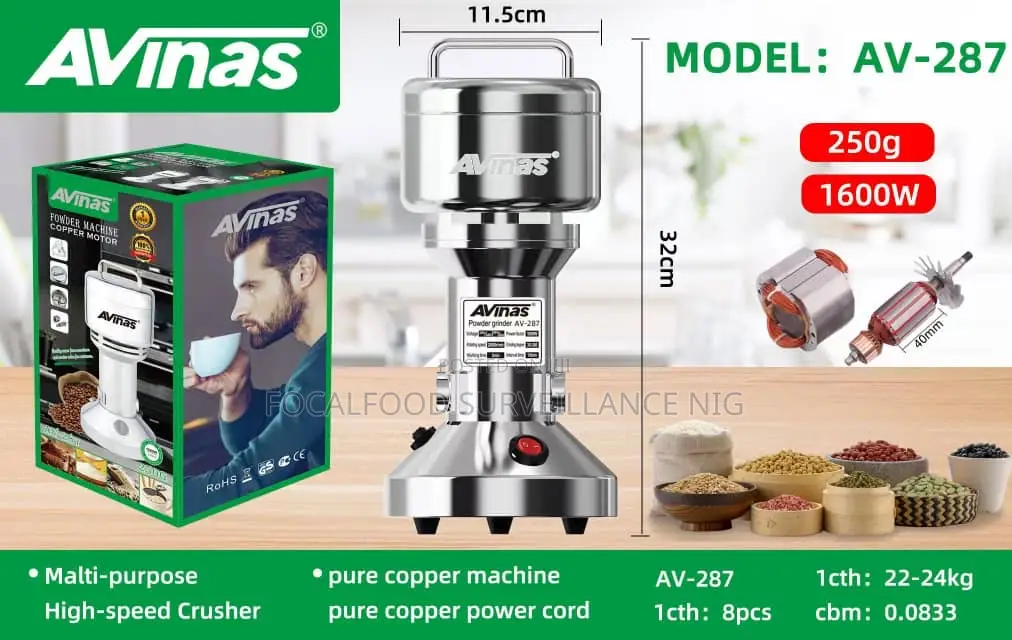 Avinas Powder Machine Cooper Motor:287
